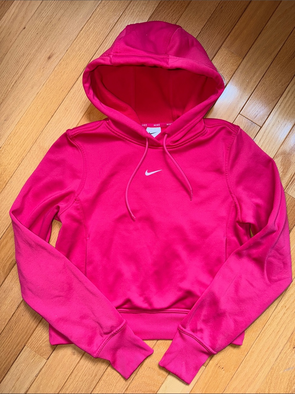 Nike Women's Hot Pink Pullover Hoodie